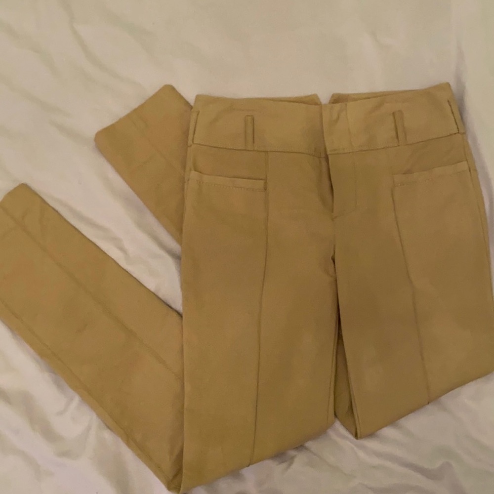 Zara Pants Women’s Size 6 Khaki Skinny Ankle Classic Casual